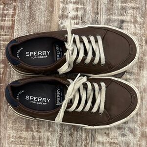 Sperry boys Dark Brown Sneakers